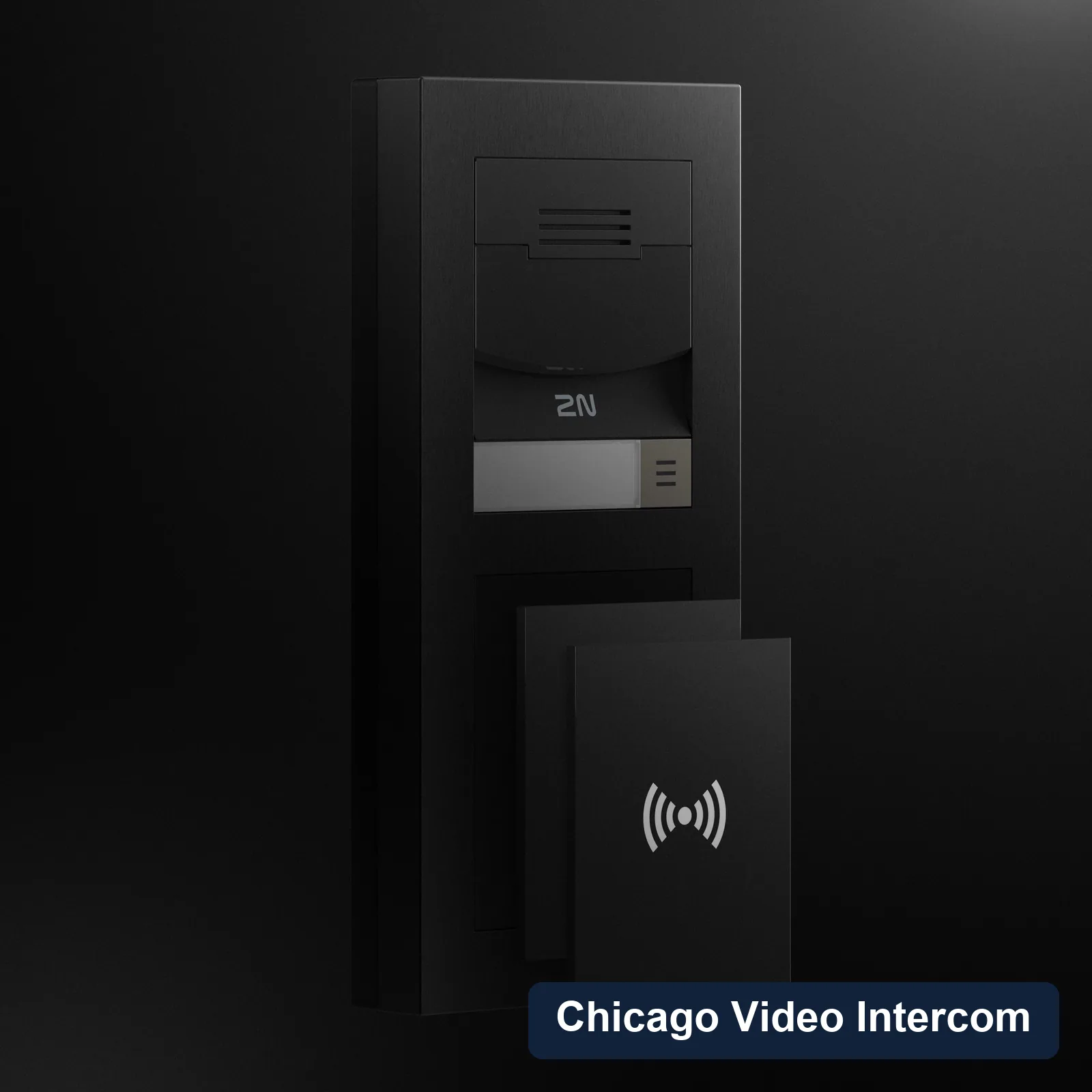 2N IP Verso style modular video intercom panel